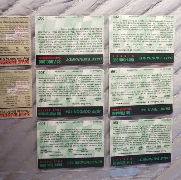 Collectable Nascar cards in protective plastic - Picture 4 of 4